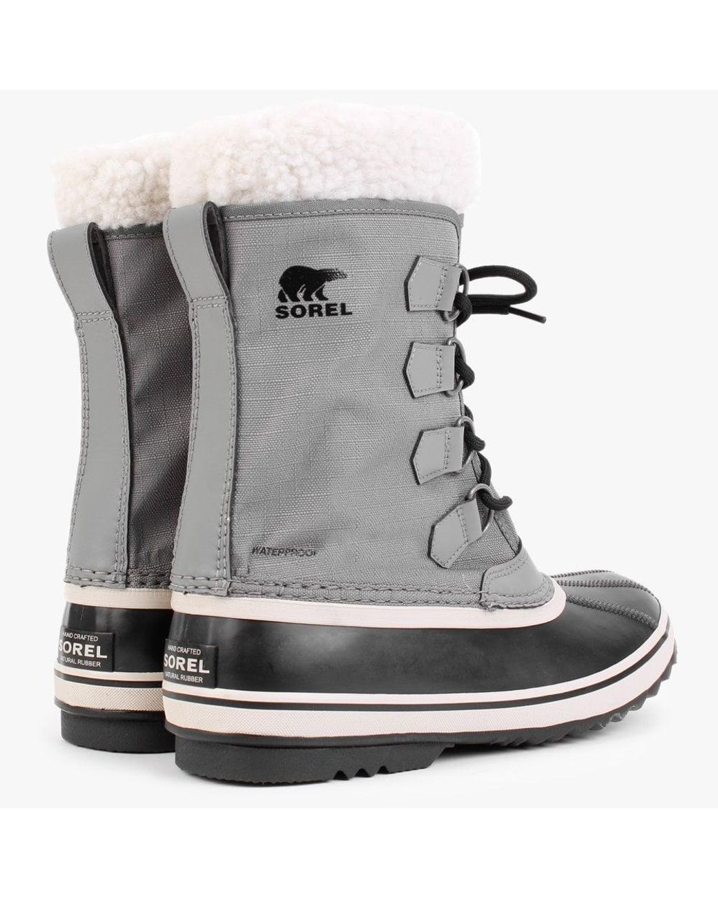 Sorel Winter Carnival Quarry Black Boots | Lyst