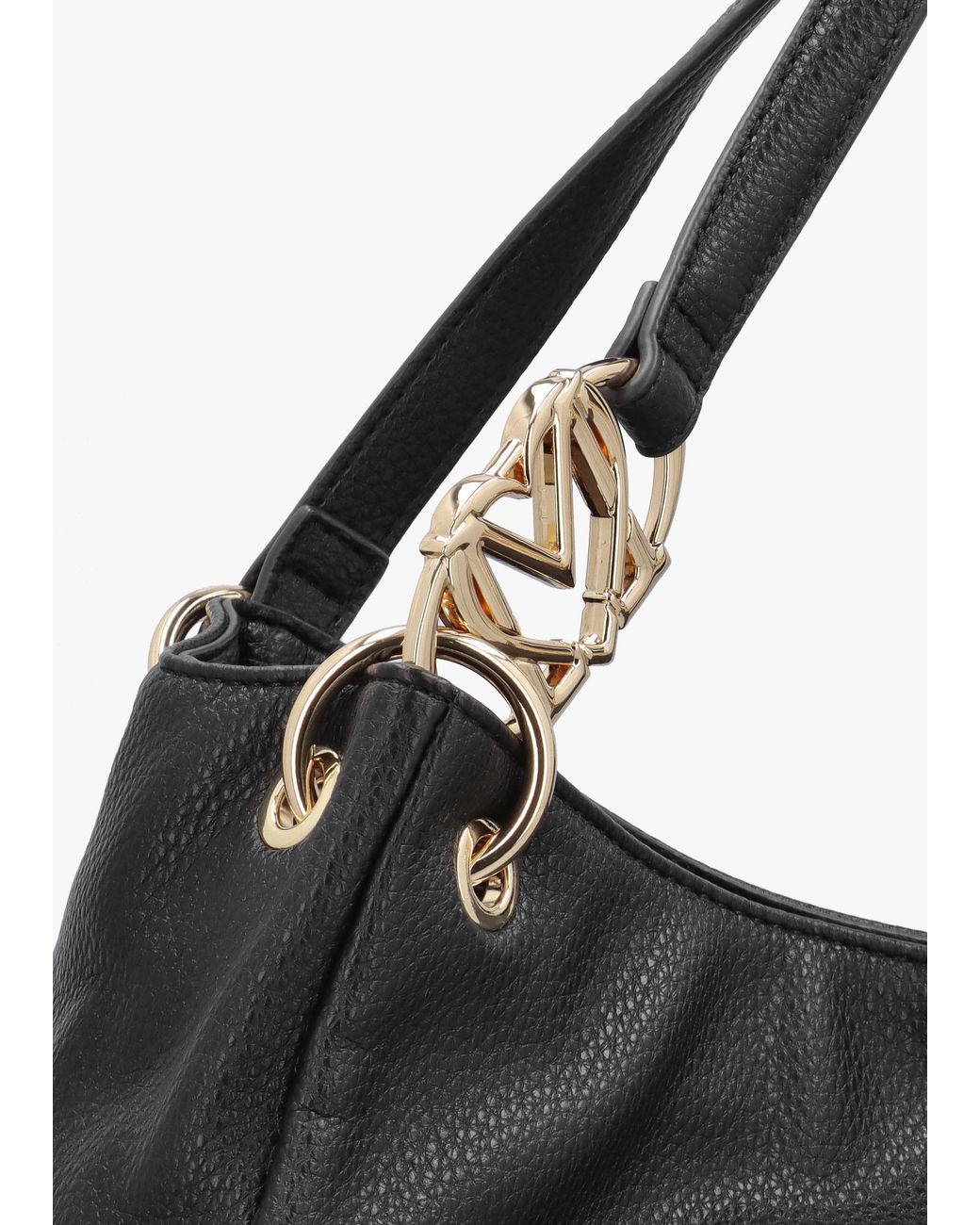Love Moschino Black Shoulder Shopper Bag