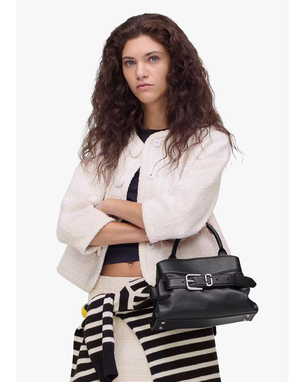 Marc Jacobs Black The Dakota Small Satchel Bag