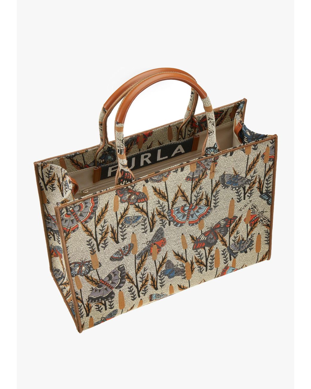 Furla Brown Opportunity Tote Bag