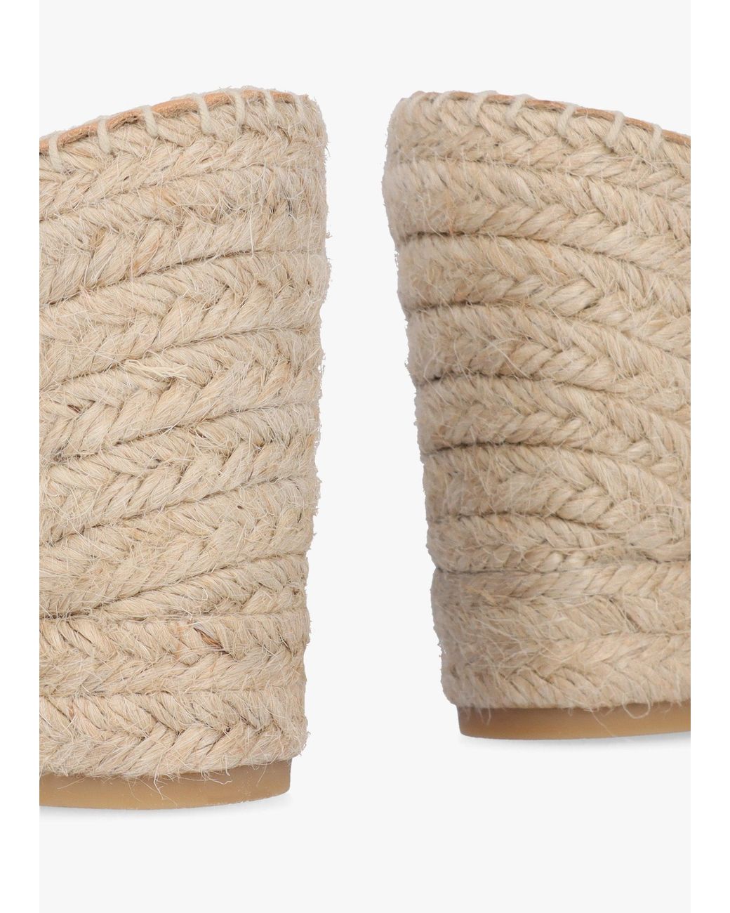 Daniel Multicolor Kris Nude Suede Wedge Espadrille Mules