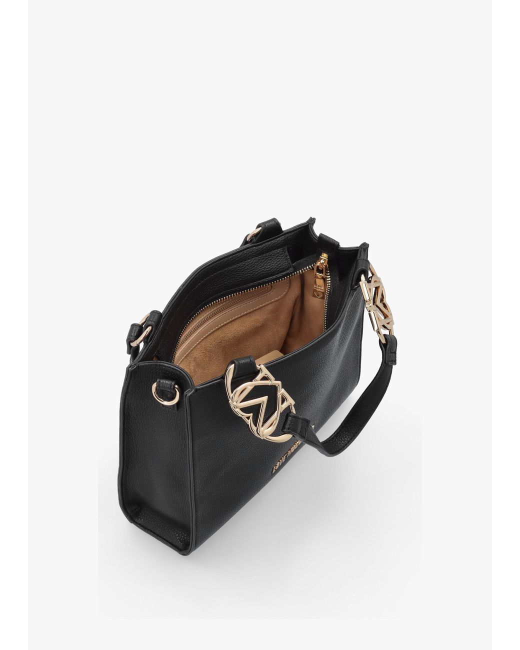 Love Moschino Black Pebbled Shopper Bag