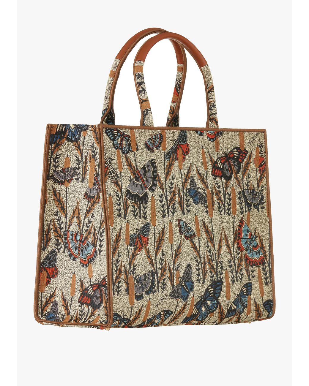 Furla Brown Opportunity Tote Bag