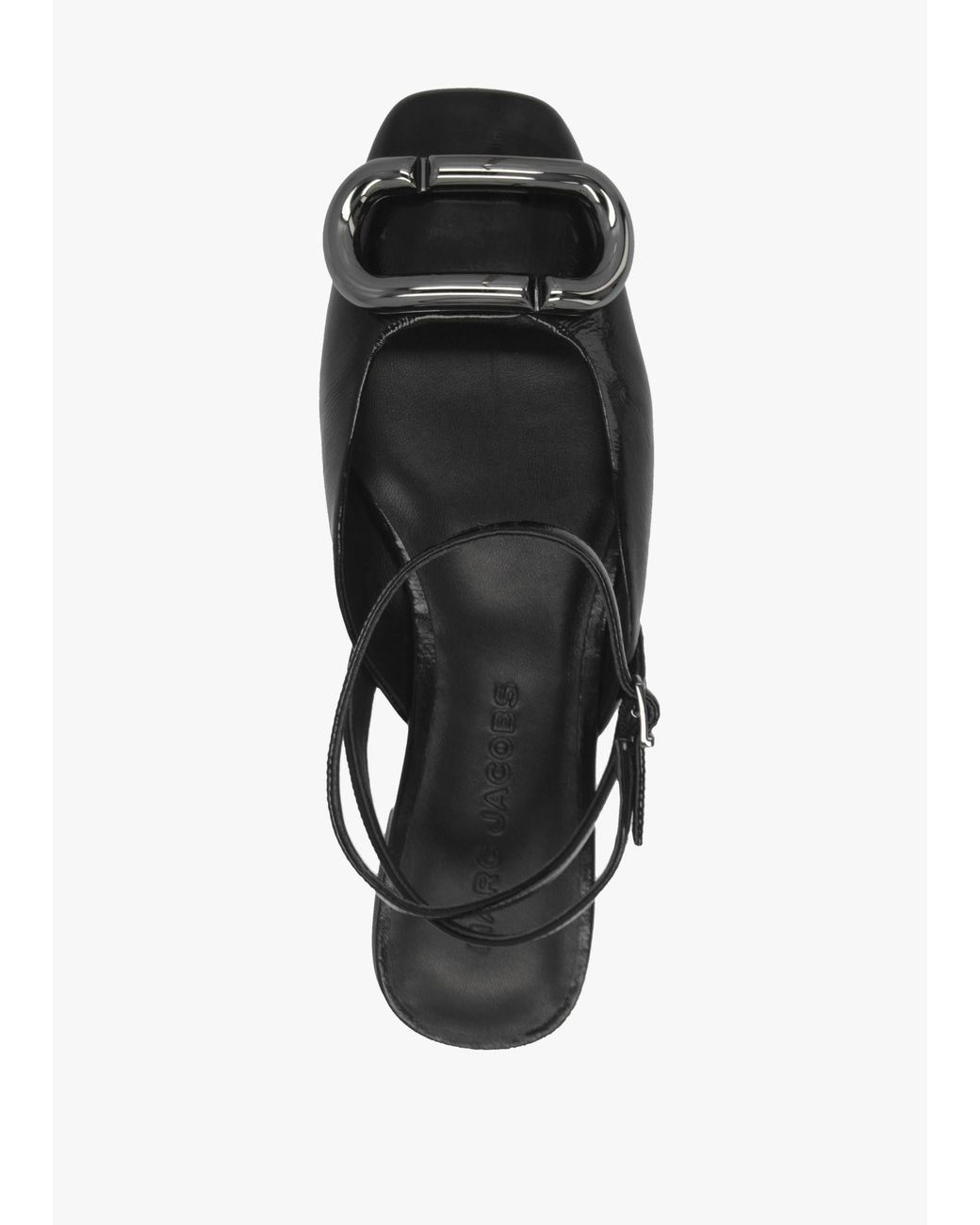 Marc Jacobs White The Pop J Marc Closed Toe Sandals
