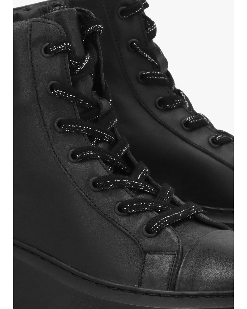 Fly London Black Erby Sporty Ankle Boots