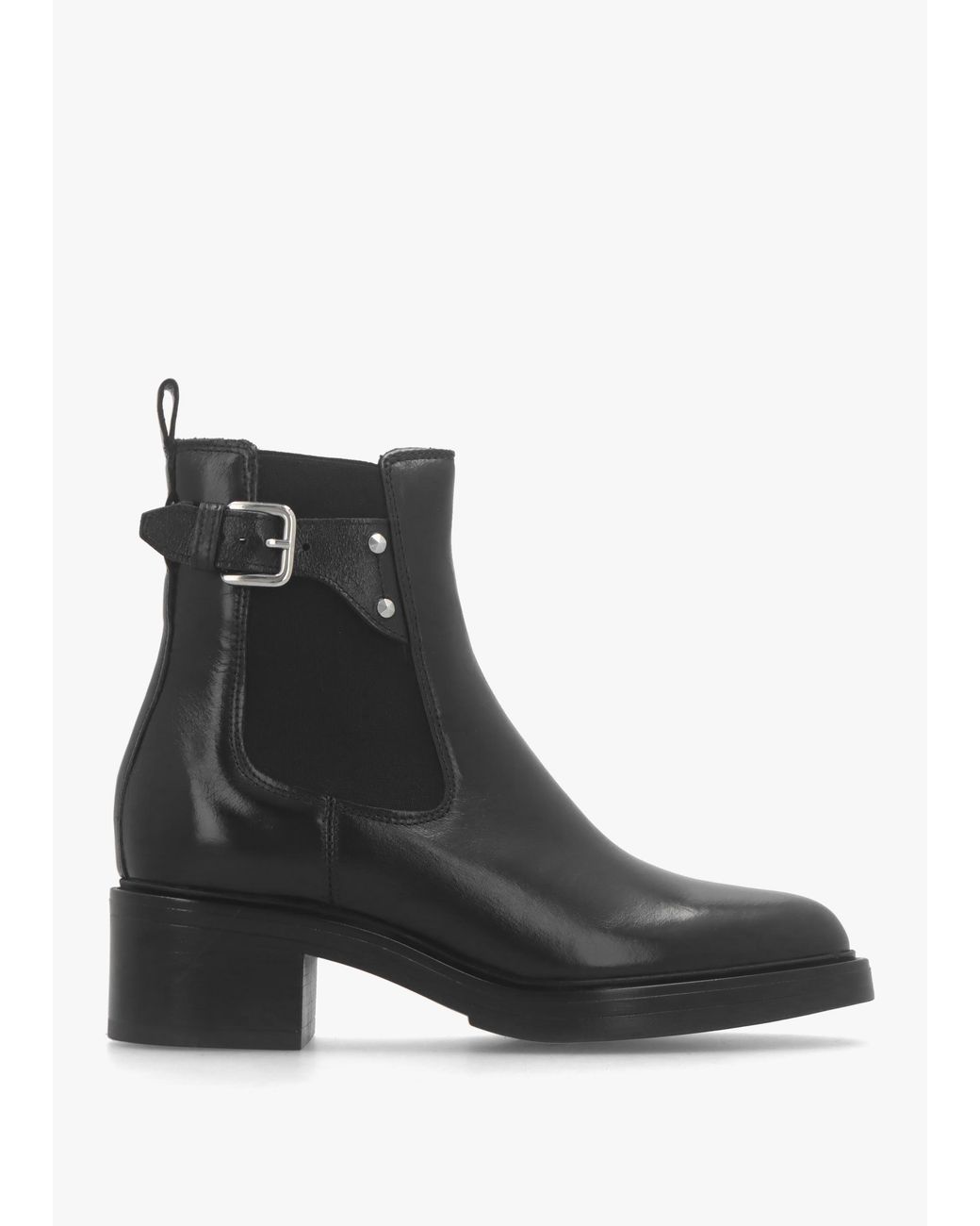 Daniel Black Mockie Mid-Block Heel Chelsea Boot