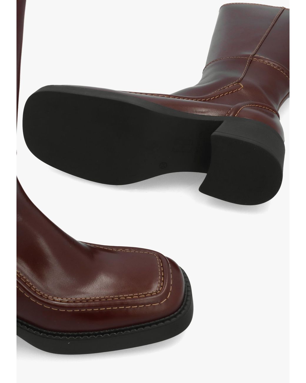 Miista Brown Dagmara Calf Boots