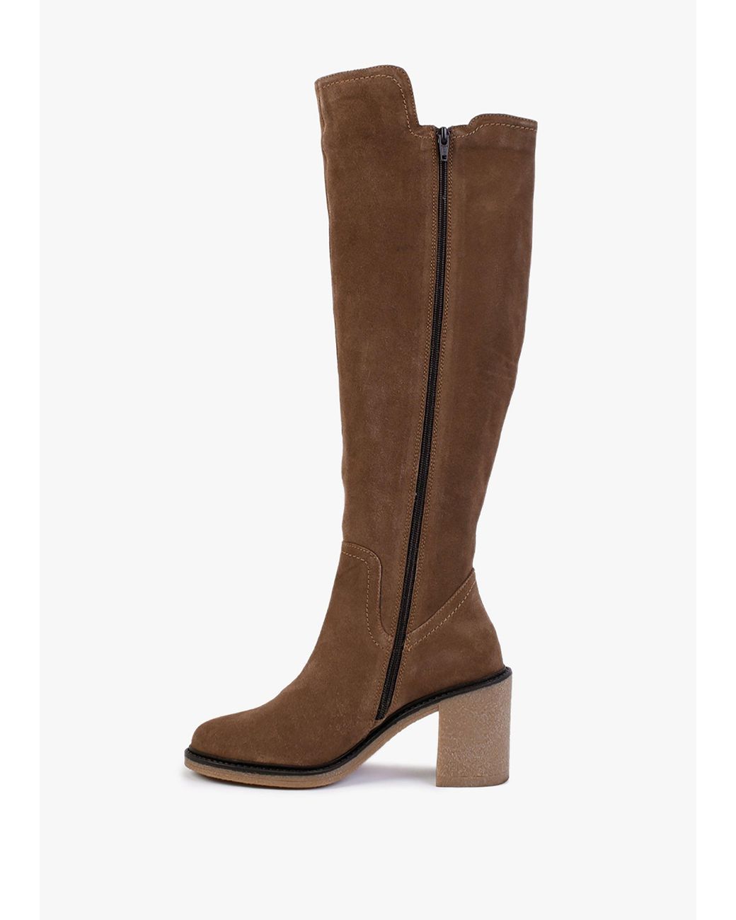 Daniel Brown Seety Knee Boots