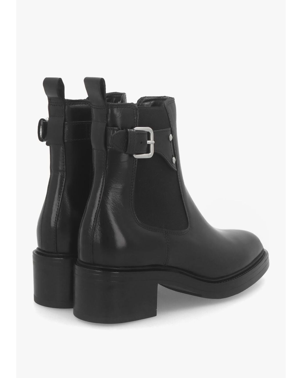 Daniel Black Mockie Mid-Block Heel Chelsea Boot