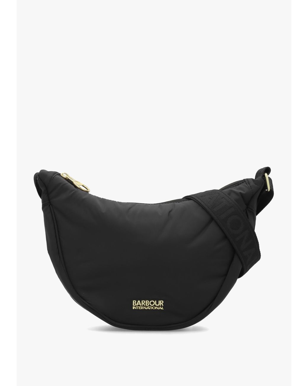 Barbour Black Monaco Sling Cross-Body Bag