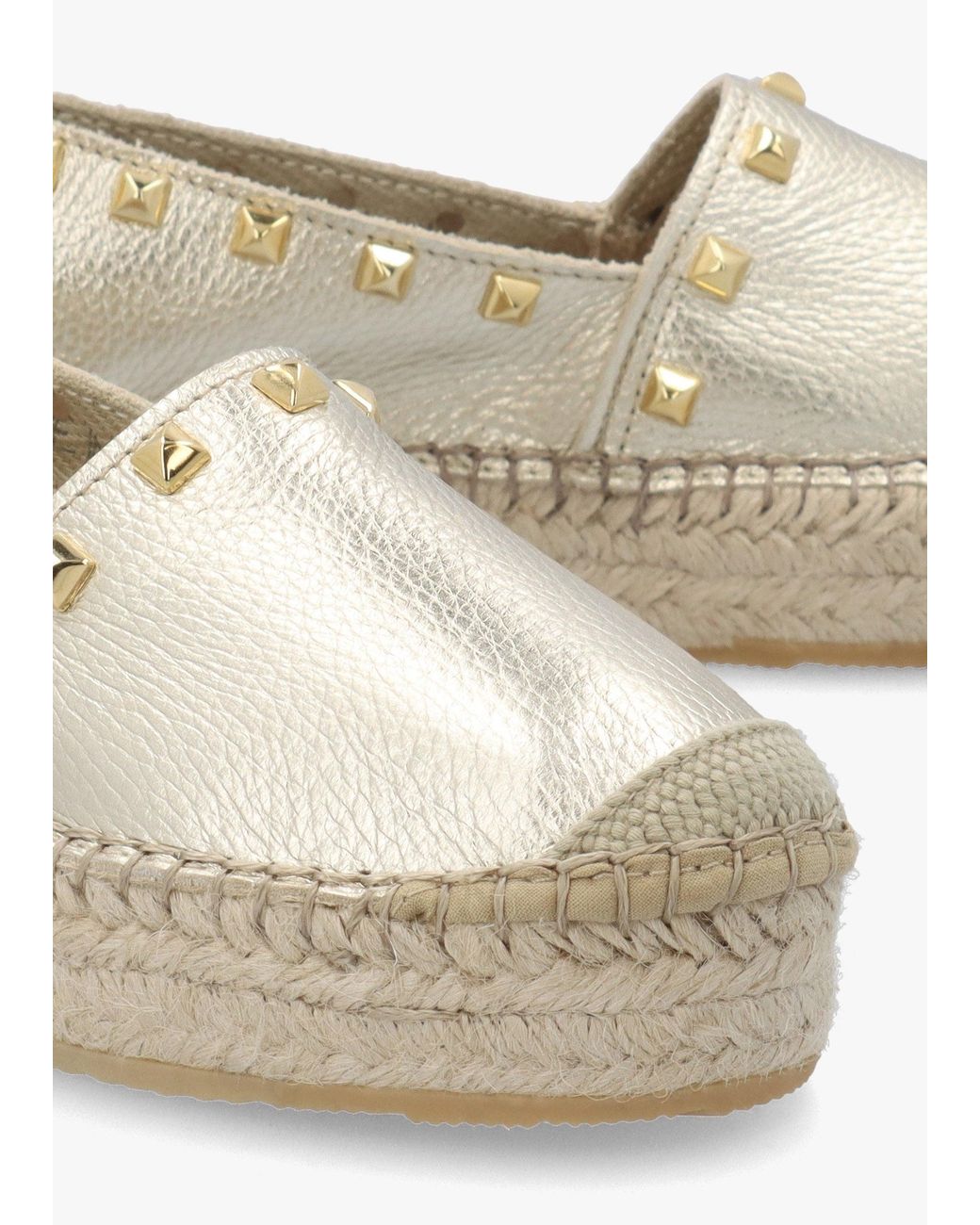 Daniel Natural Infinite Studded Espadrilles