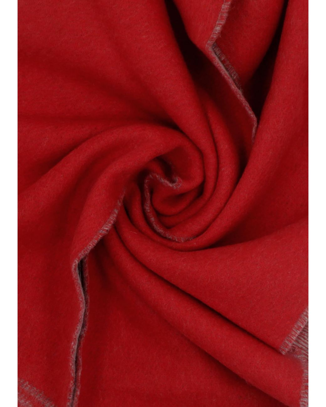 Vivienne Westwood Gray Double Face Wool Scarf