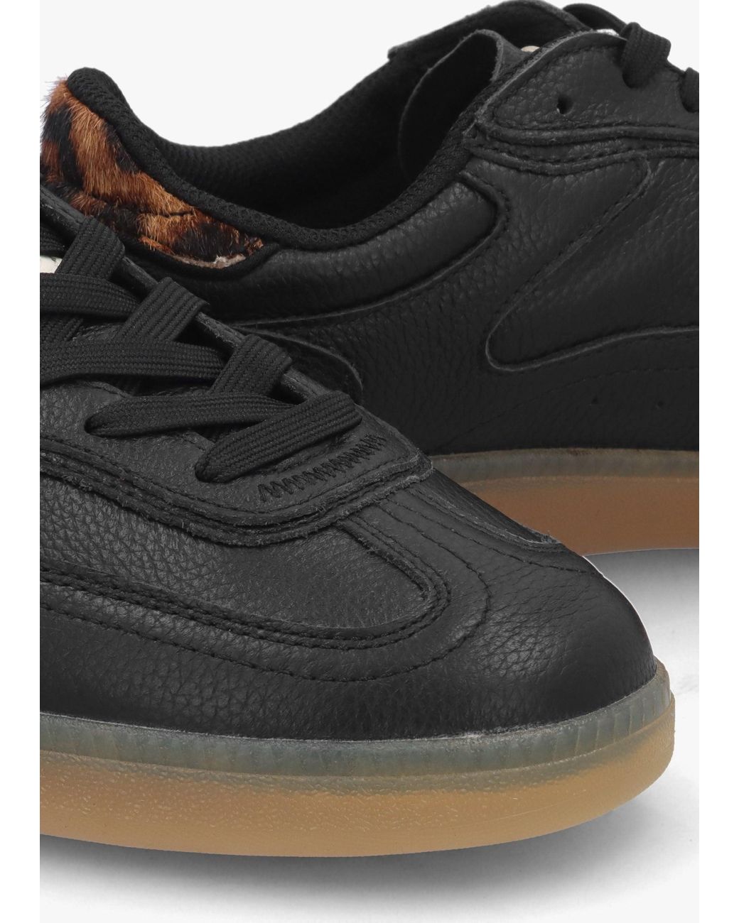 HOFF Black Alley Leather Trainers