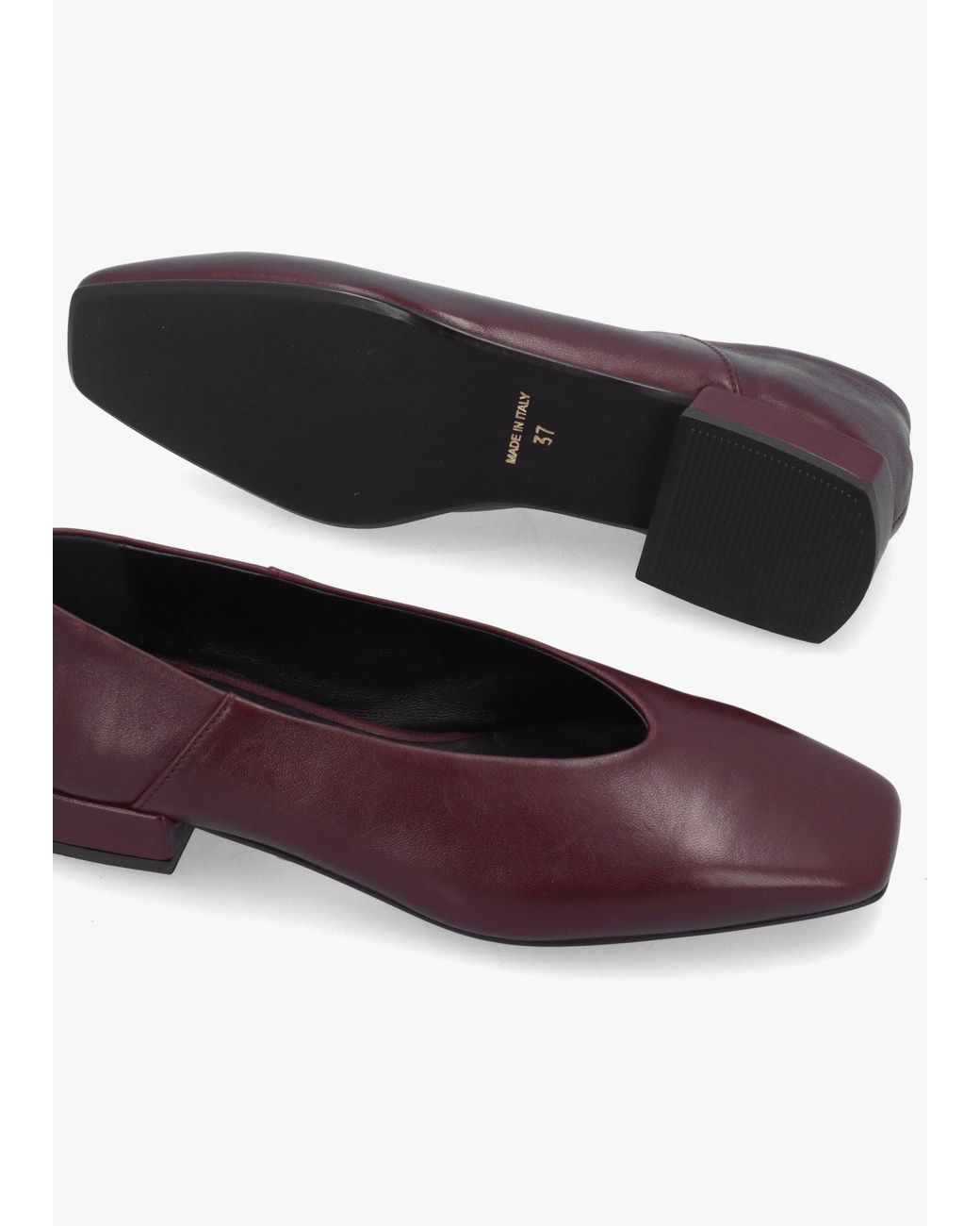 Daniel Multicolor Saria Square Toe Ballet Pumps