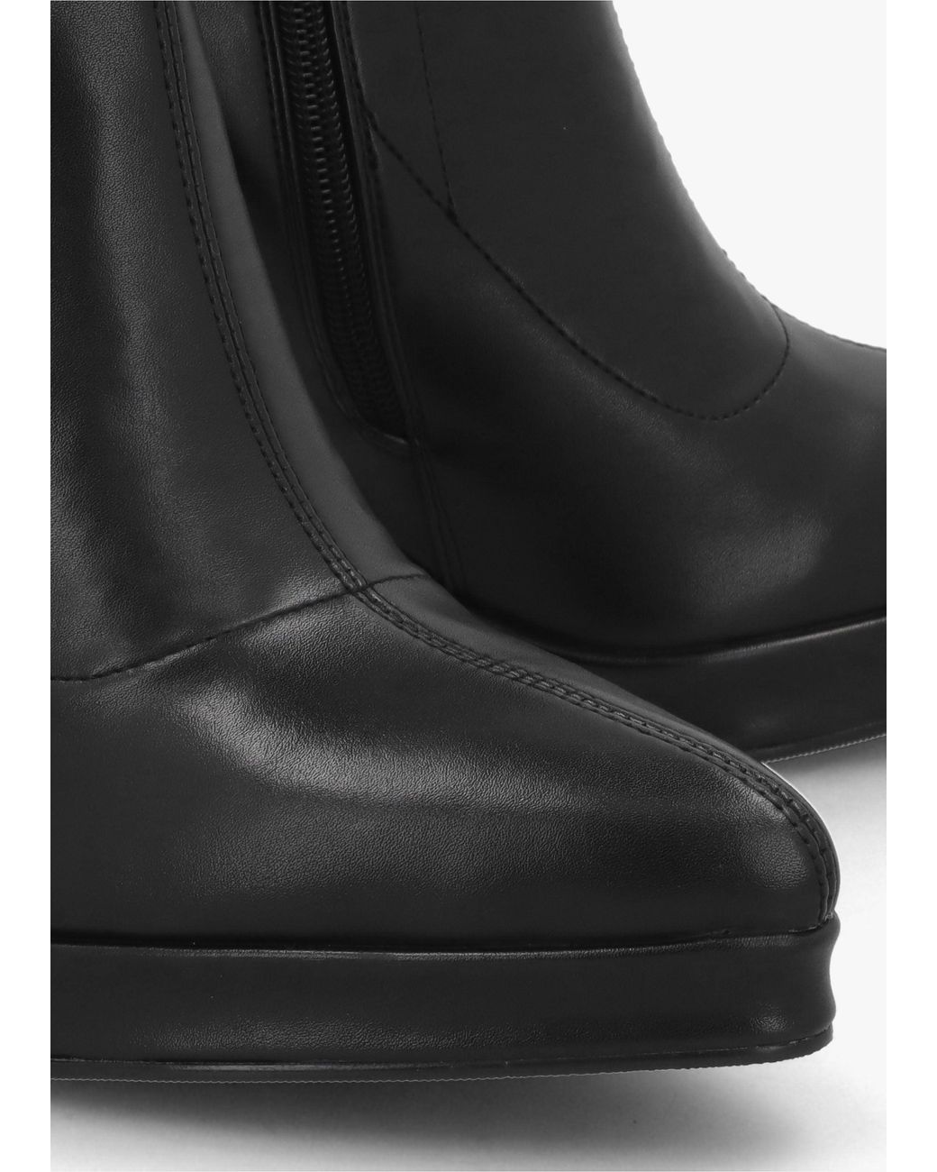 Daniel Black Ranny Vegan Platform High Heel Ankle Boots