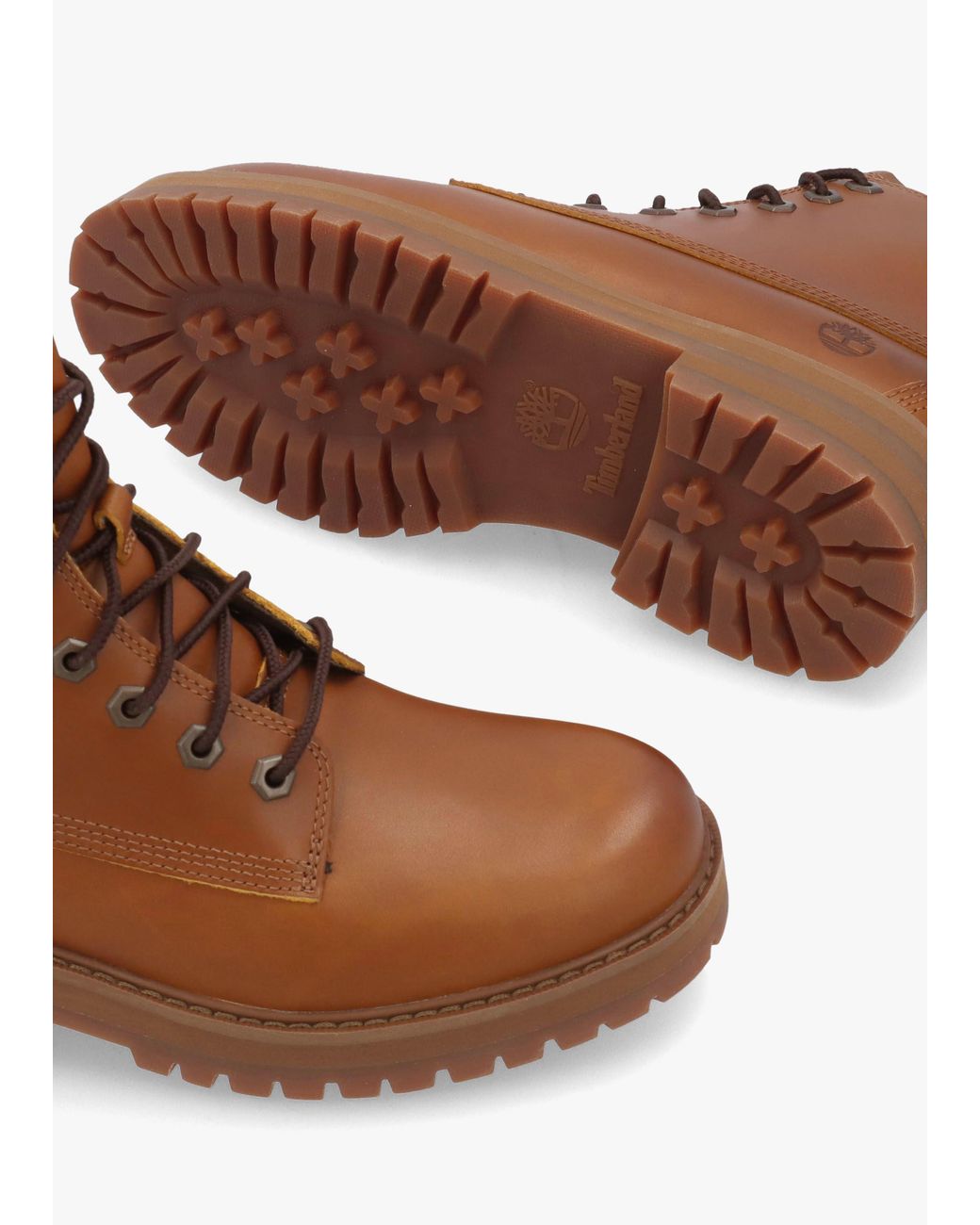 Timberland Brown Britton Drive Leather Ankle Boots