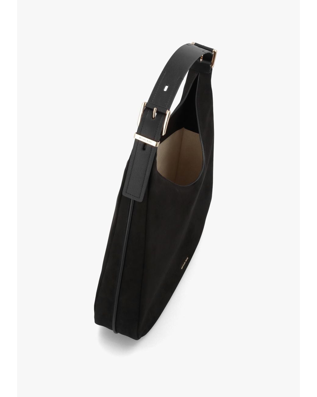 Michael Kors Black Large Nolita Hobo Shoulder Bag