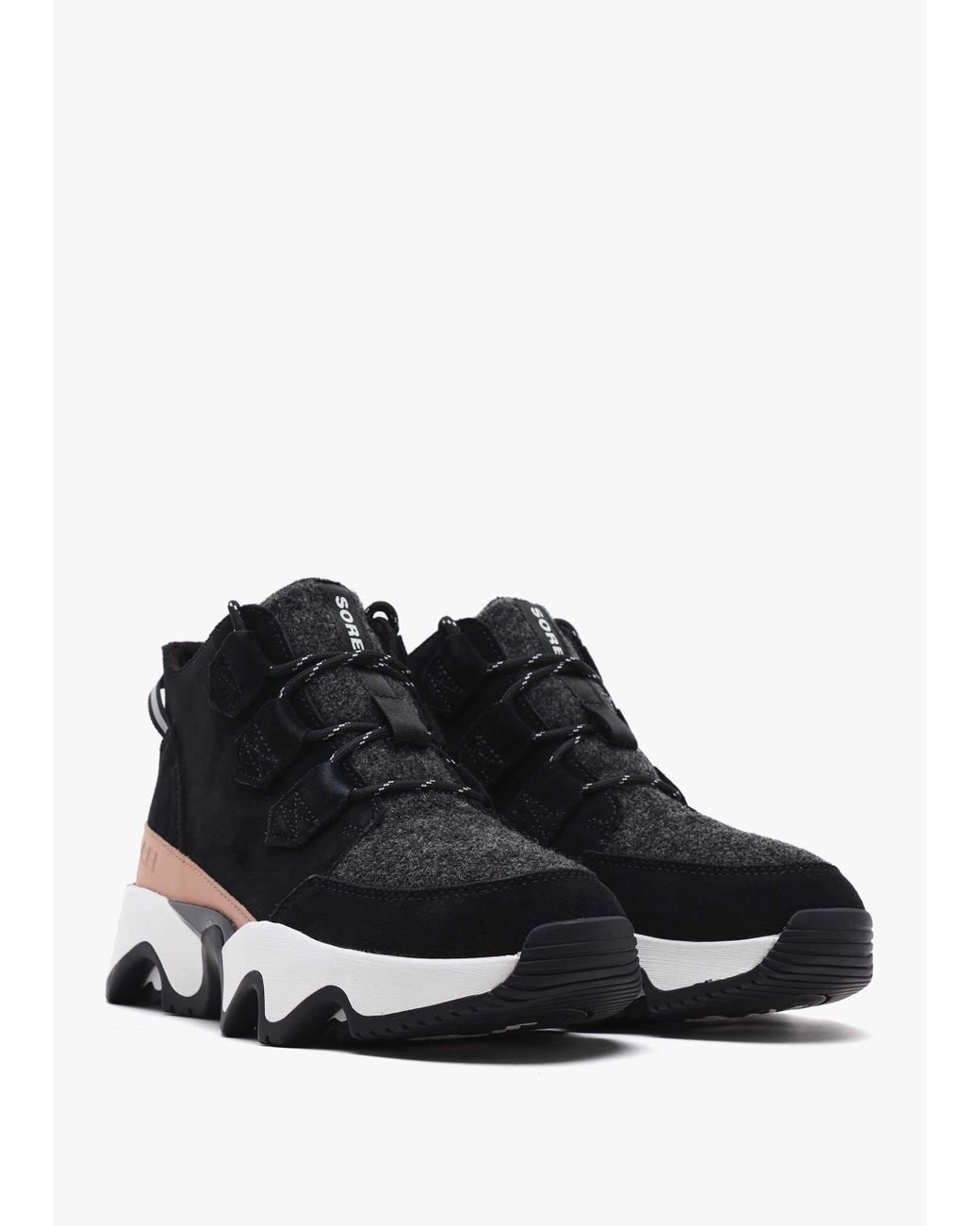 Sorel kinetic sneaker best sale black