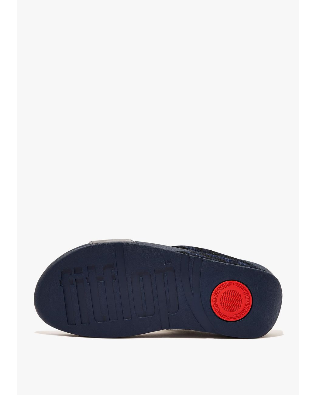 Fitflop Blue Lulu Glitz Slider Sandals