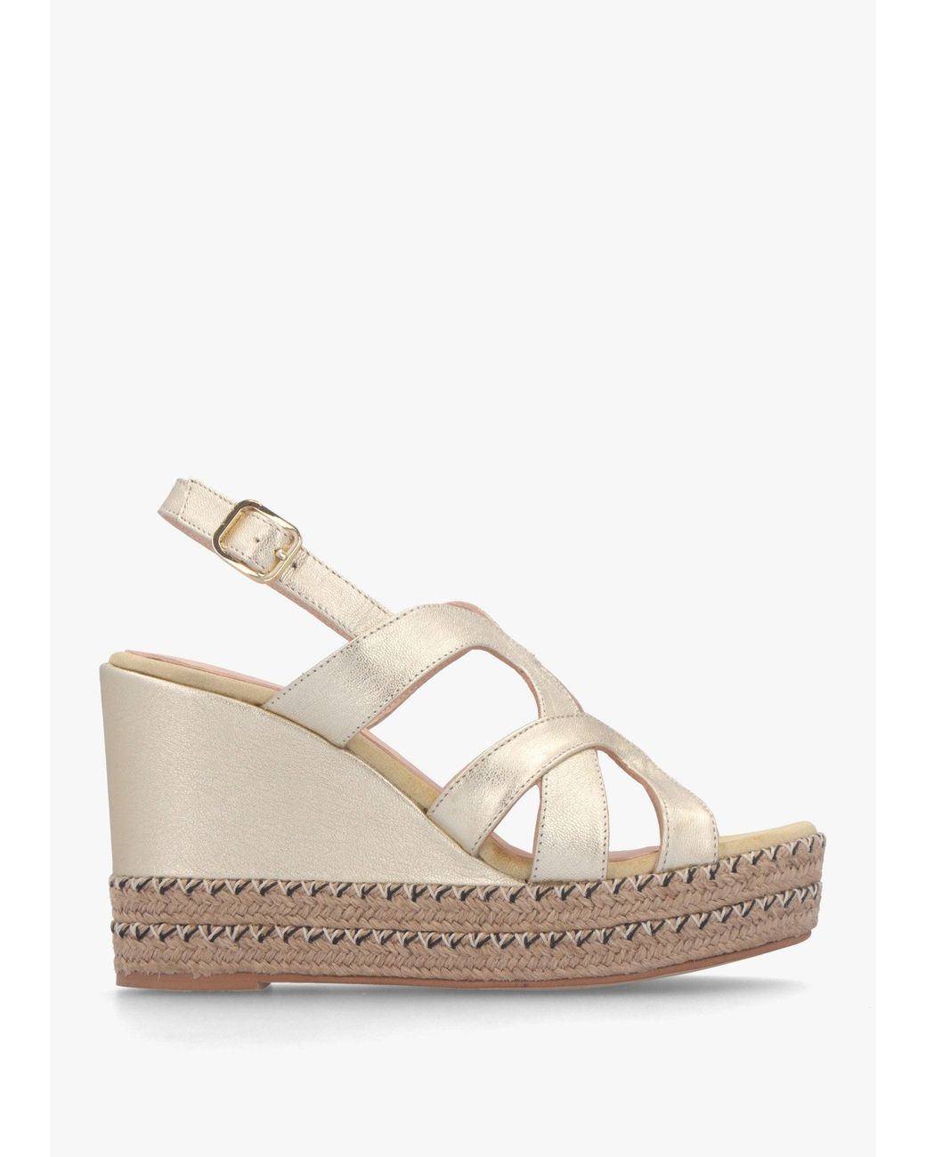Daniel Natural Josie Espadrille Wedge Sandals
