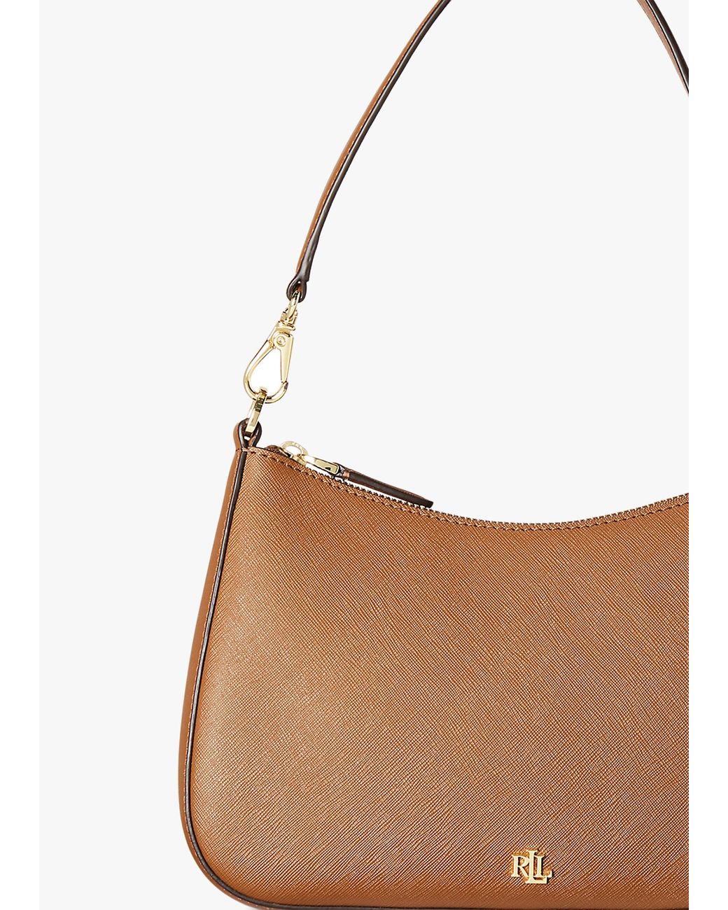Ralph Lauren Brown Danni 26 Lauren Shoulder Bag