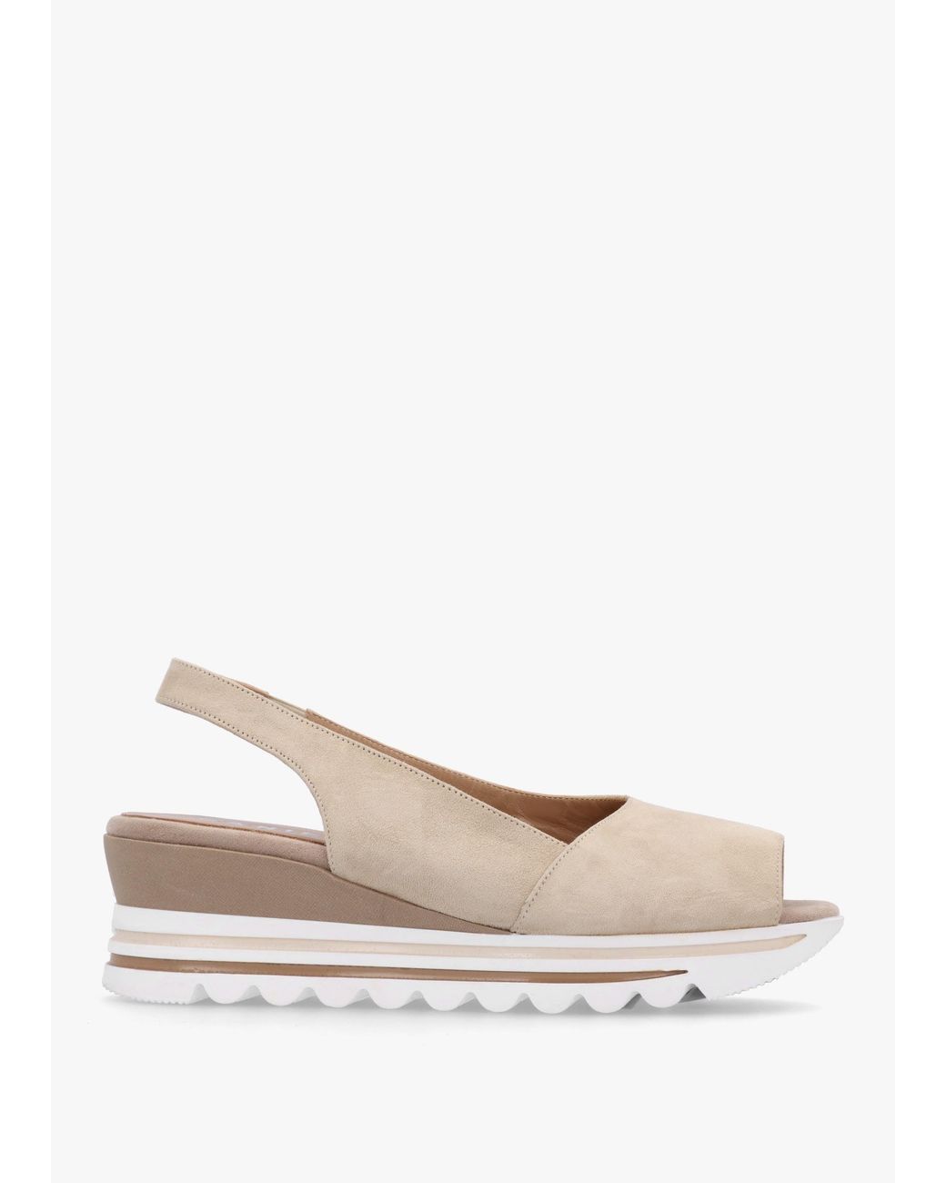 Daniel White Canna Peep Toe Wedge Sandals