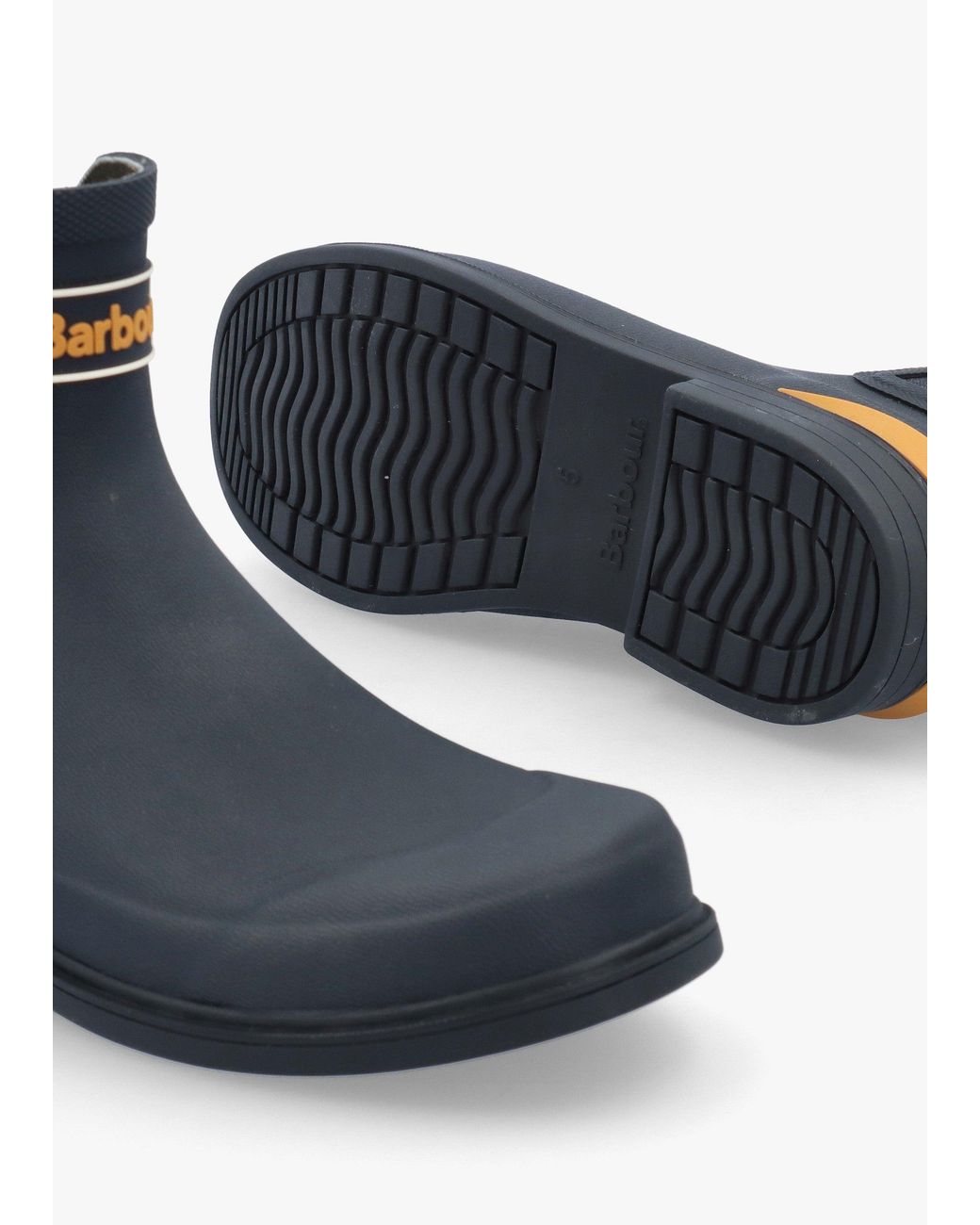 Barbour Blue Abbeyfield Packable Ankle Wellingtons