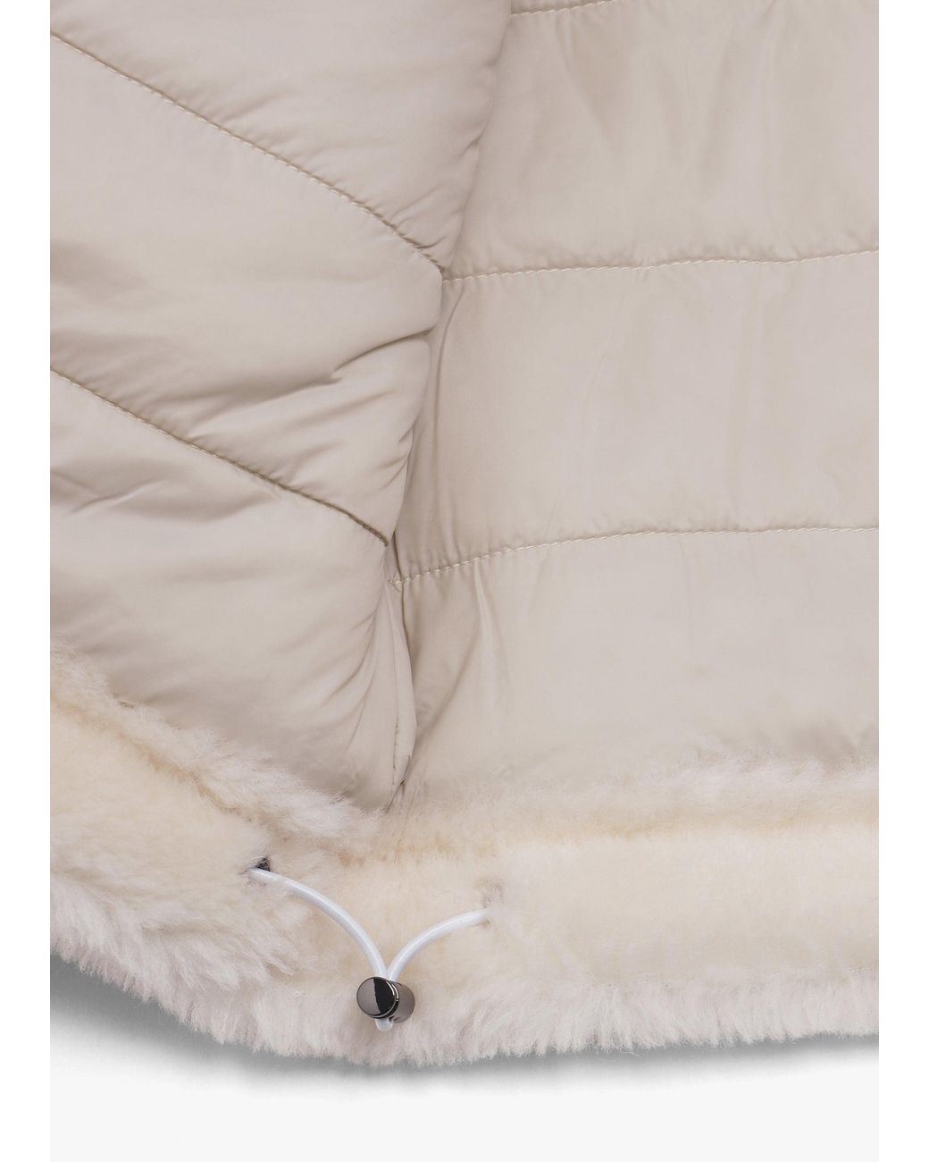 Oakwood Natural Orma Cream Wool & Nylon Jacket
