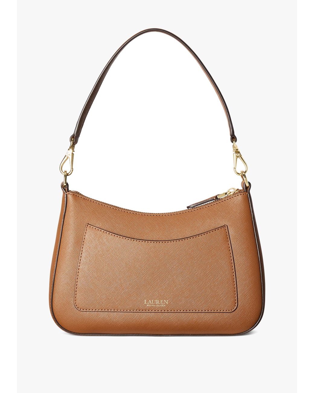 Ralph Lauren Brown Danni 26 Lauren Shoulder Bag
