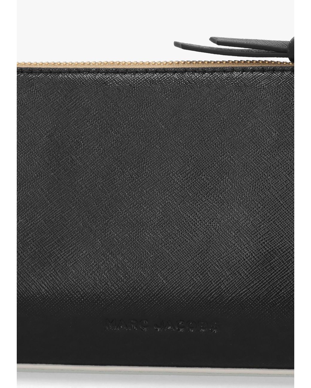 Marc Jacobs White The Snapshot Convertible Camel Multi Leather Shoulder Bag