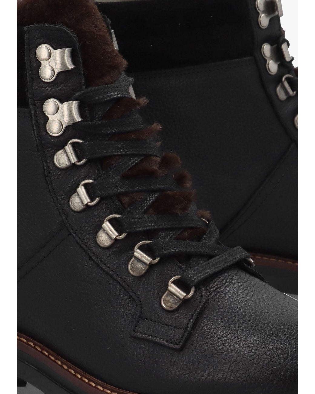 Barbour Black Bamburgh Hiker Boots
