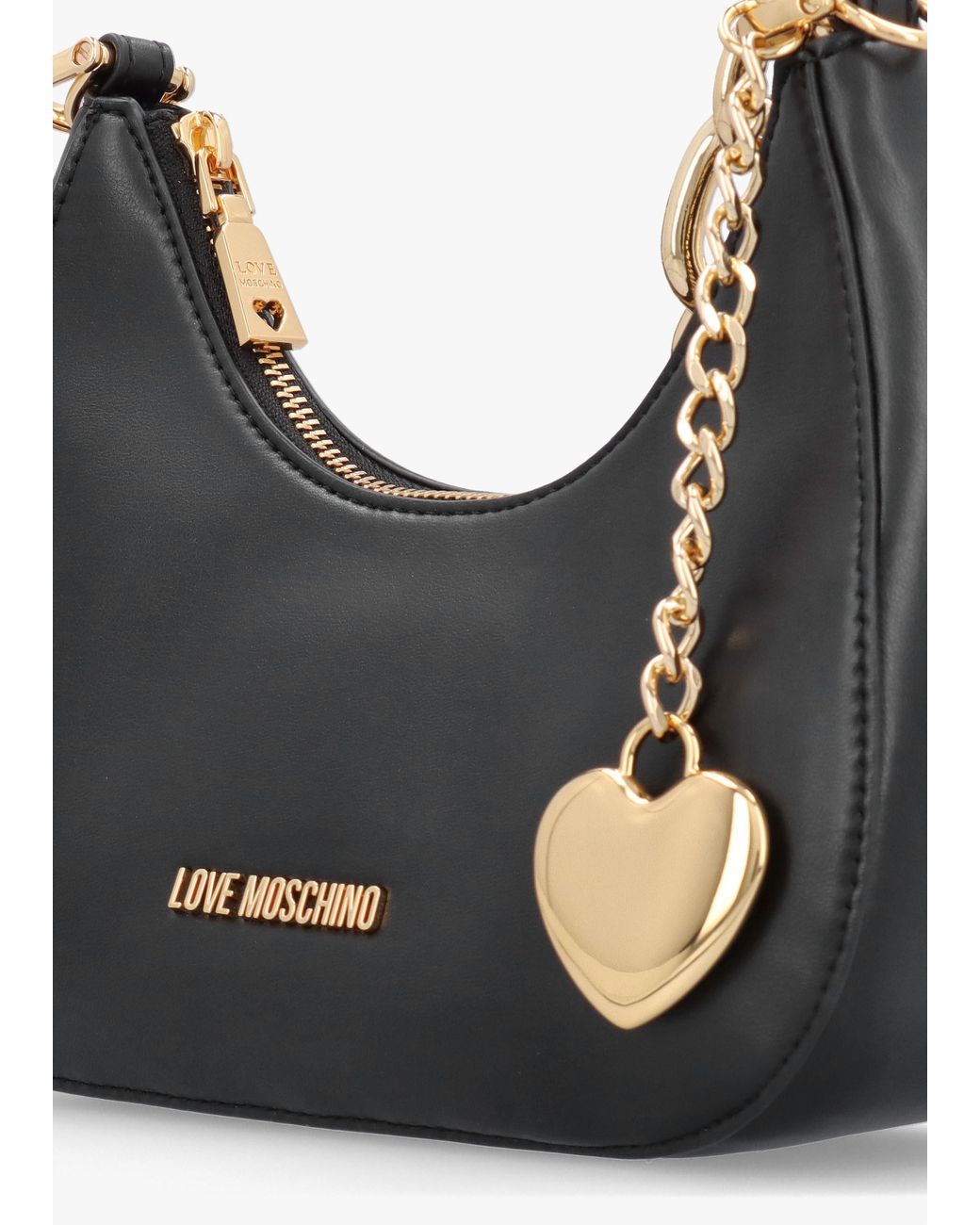 Love Moschino White Chunky Chain Shoulder Bag