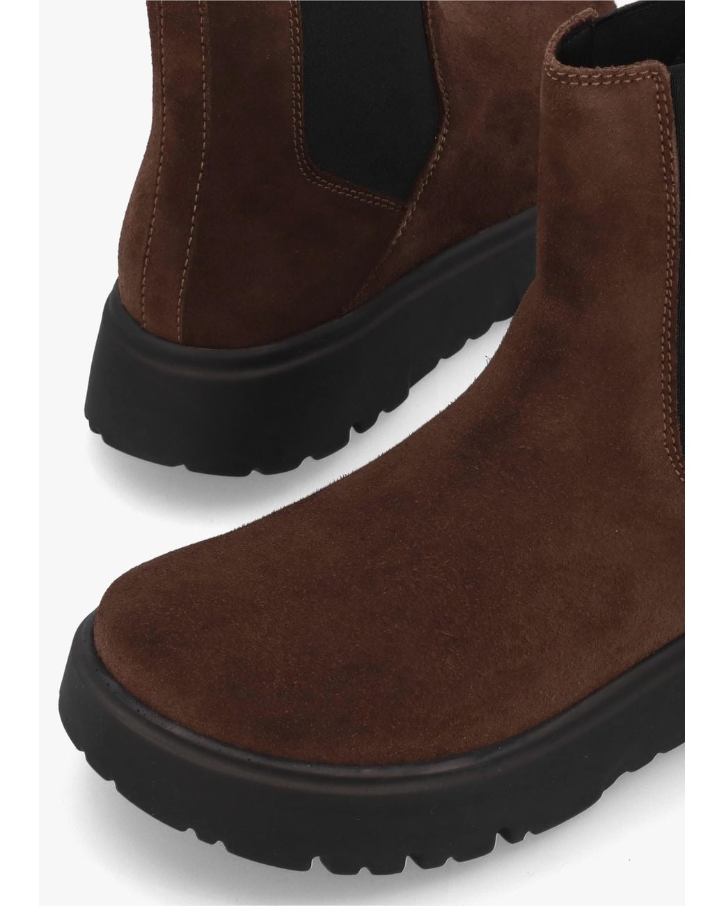 Birkenstock Brown Theda Carafe Suede Chelsea Boots