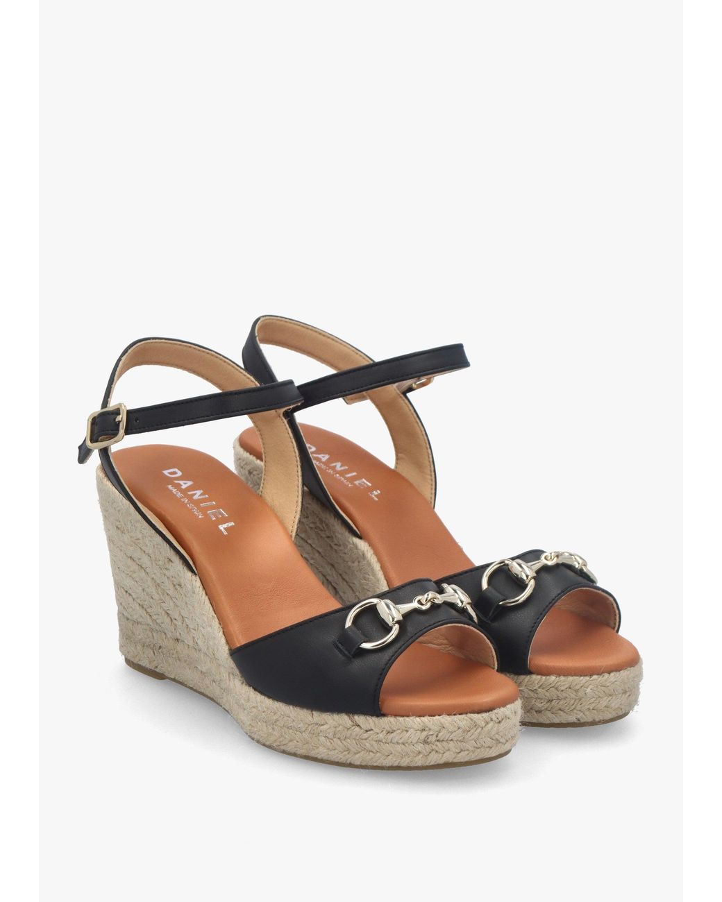 Daniel Natural Jaffle Snaffle Wedge Espadrilles