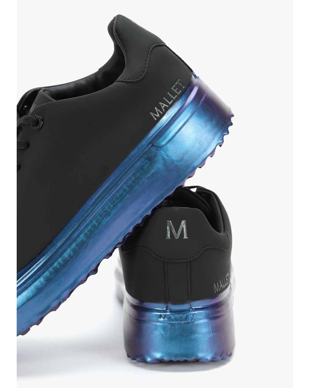 Mallet Blue Grftr Lite Iridescent Dip Trainers