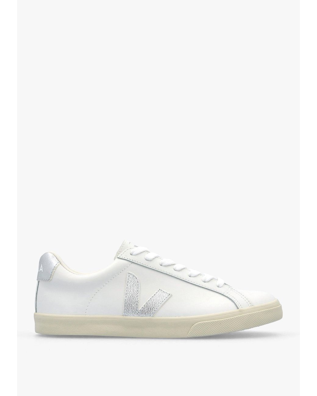 Veja White Esplar Logo Trainers