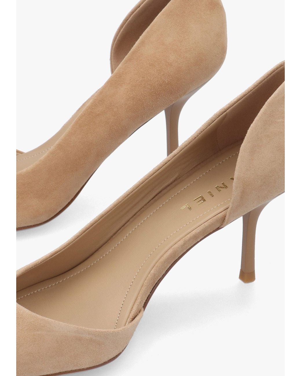 Daniel Multicolor Emma D'Orsay Mid Heel Court Shoes