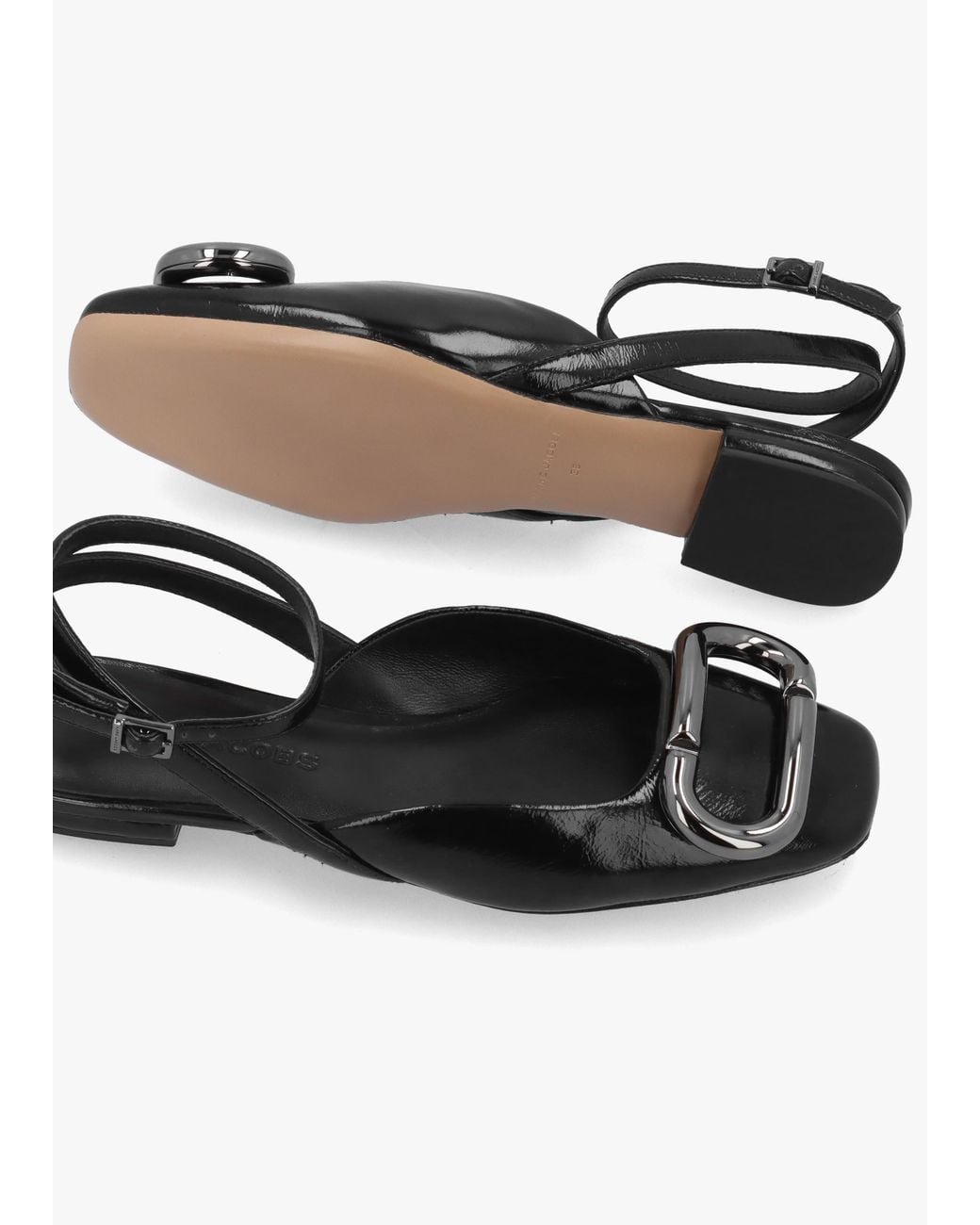 Marc Jacobs White The Pop J Marc Closed Toe Sandals