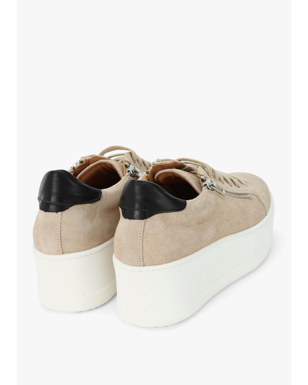 Daniel White Tippy Flatform Trainers