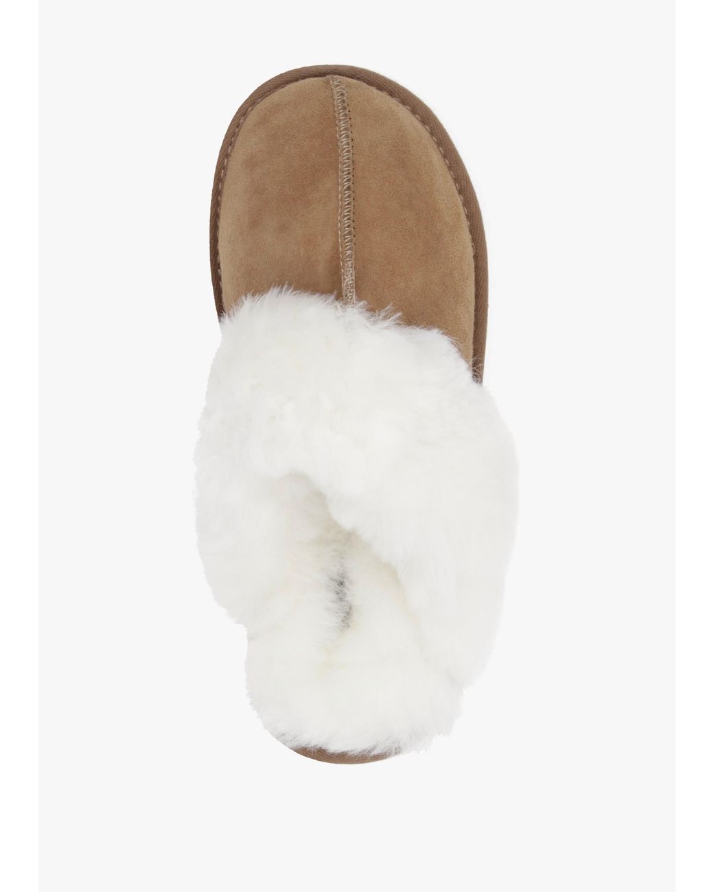 Daniel White Shut Tan Sheepskin Twinface Slippers