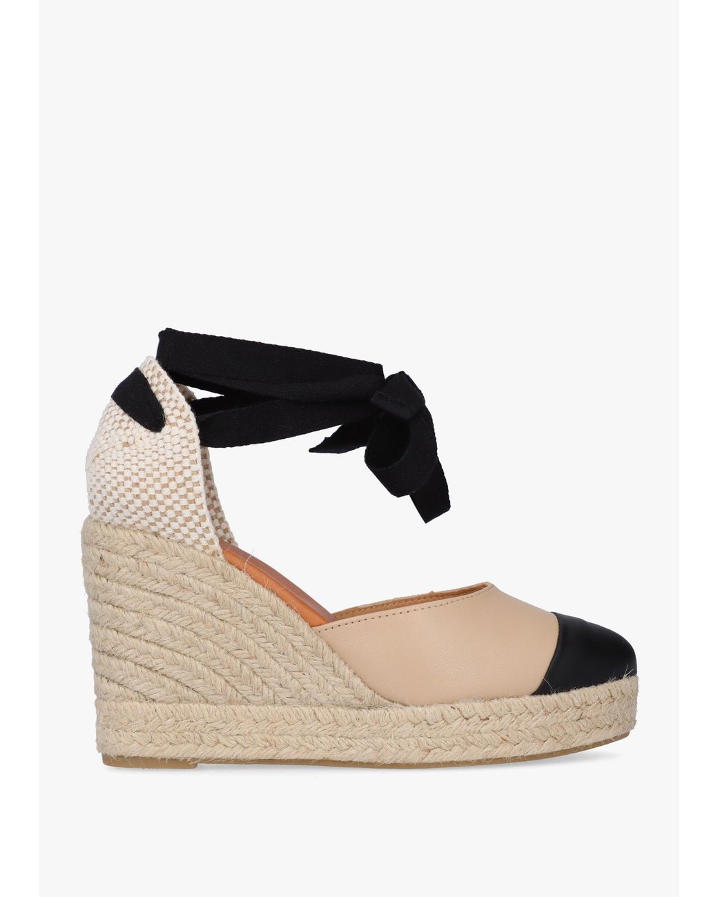 Daniel Black Kendall Toe Cap Wedge Espadrilles