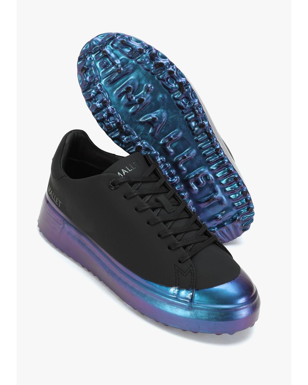 Mallet Blue Grftr Lite Iridescent Dip Trainers