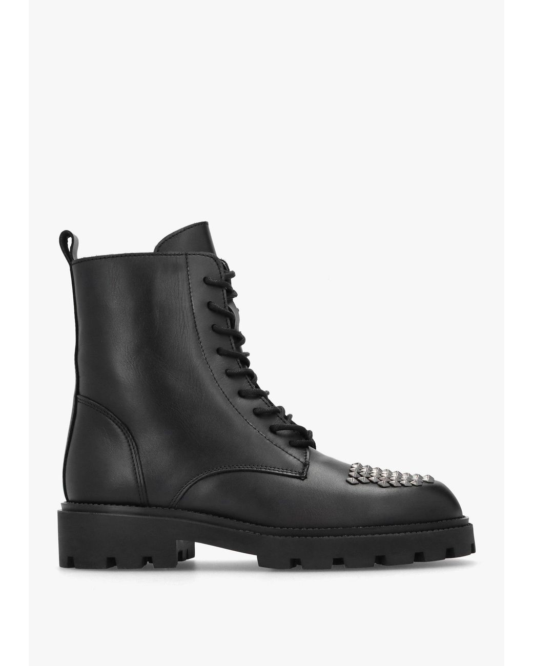 Alpe Black Abode Embellished Ankle Boots