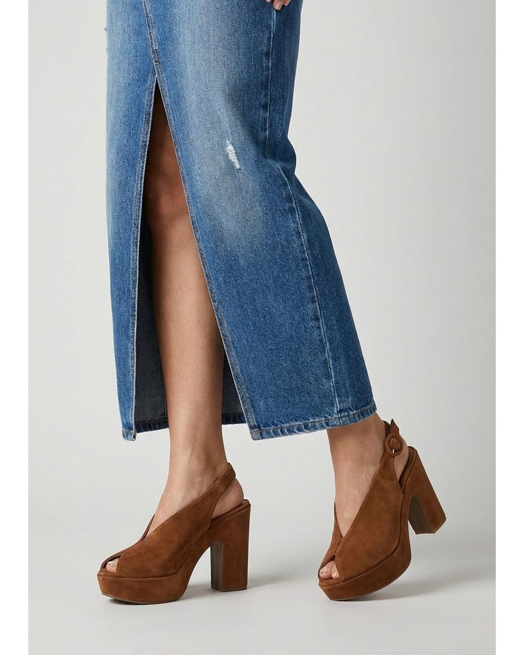 Daniel Brown Solay Platform Heeled Sandals