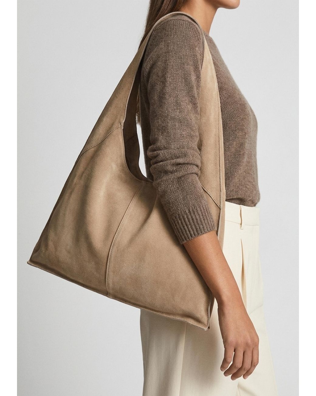 Daniel Natural Maive Slouchy Shoulder Bag