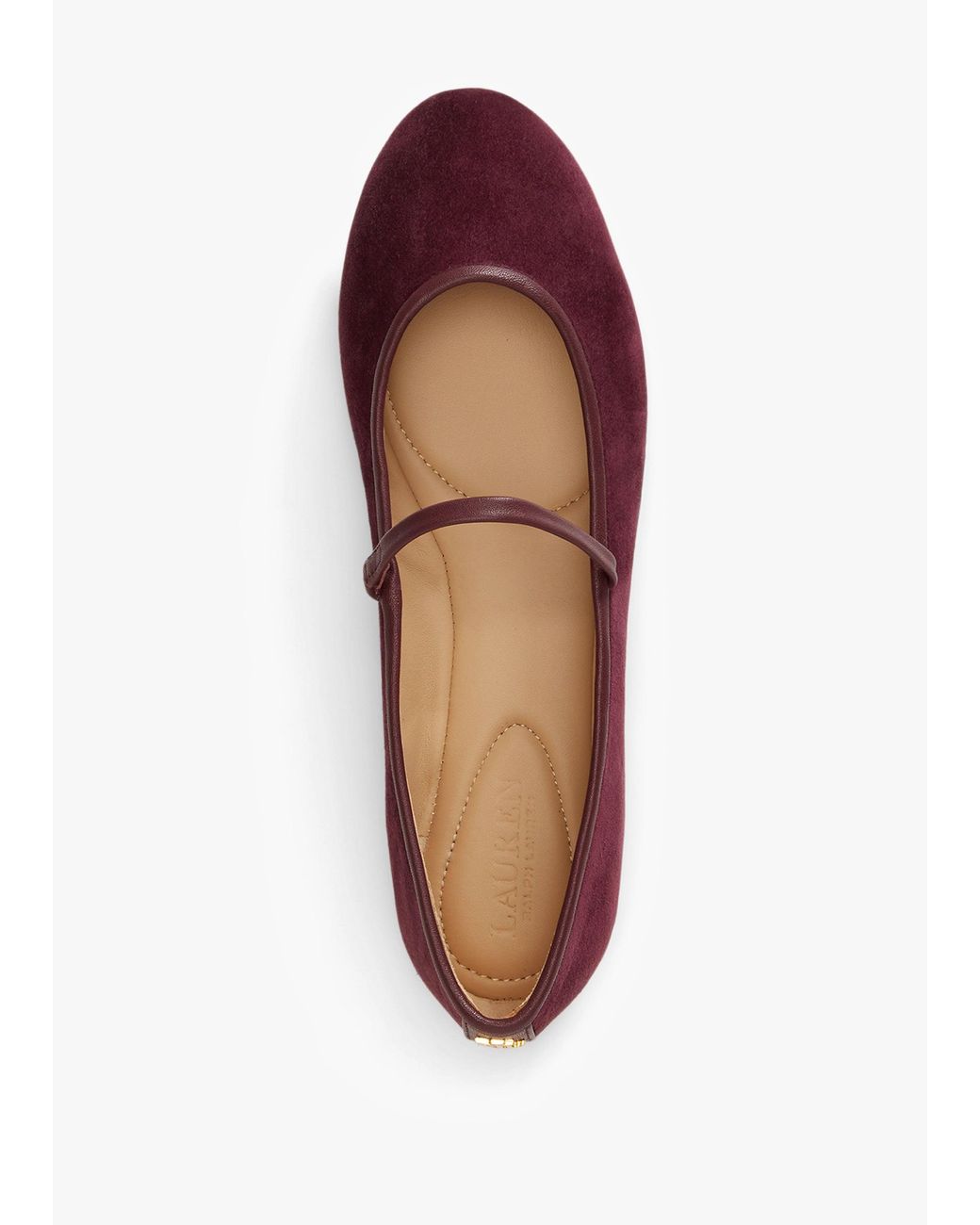 Ralph Lauren Red Rl Jayna Mary Jane