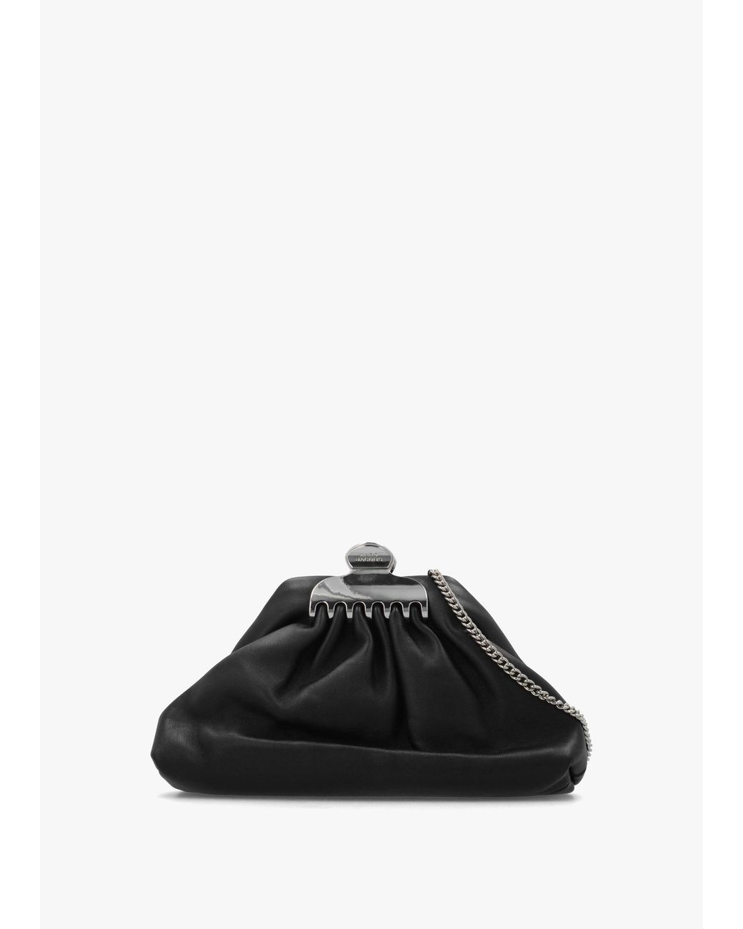 Marc Jacobs Black The Glam Small Clutch Bag