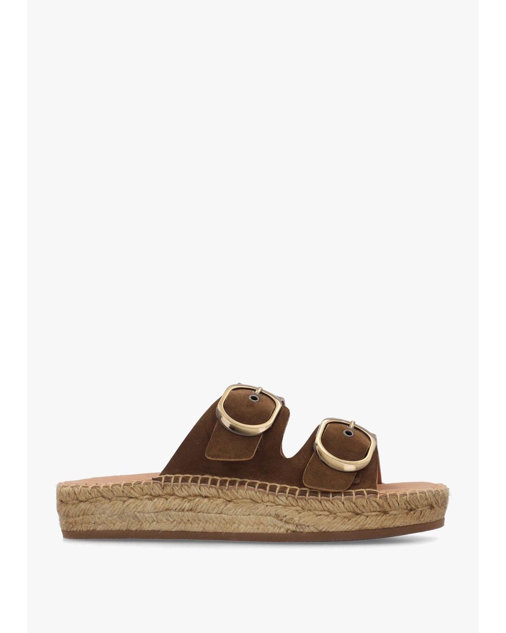 Daniel Brown Jander Flatform Espadrille Mules