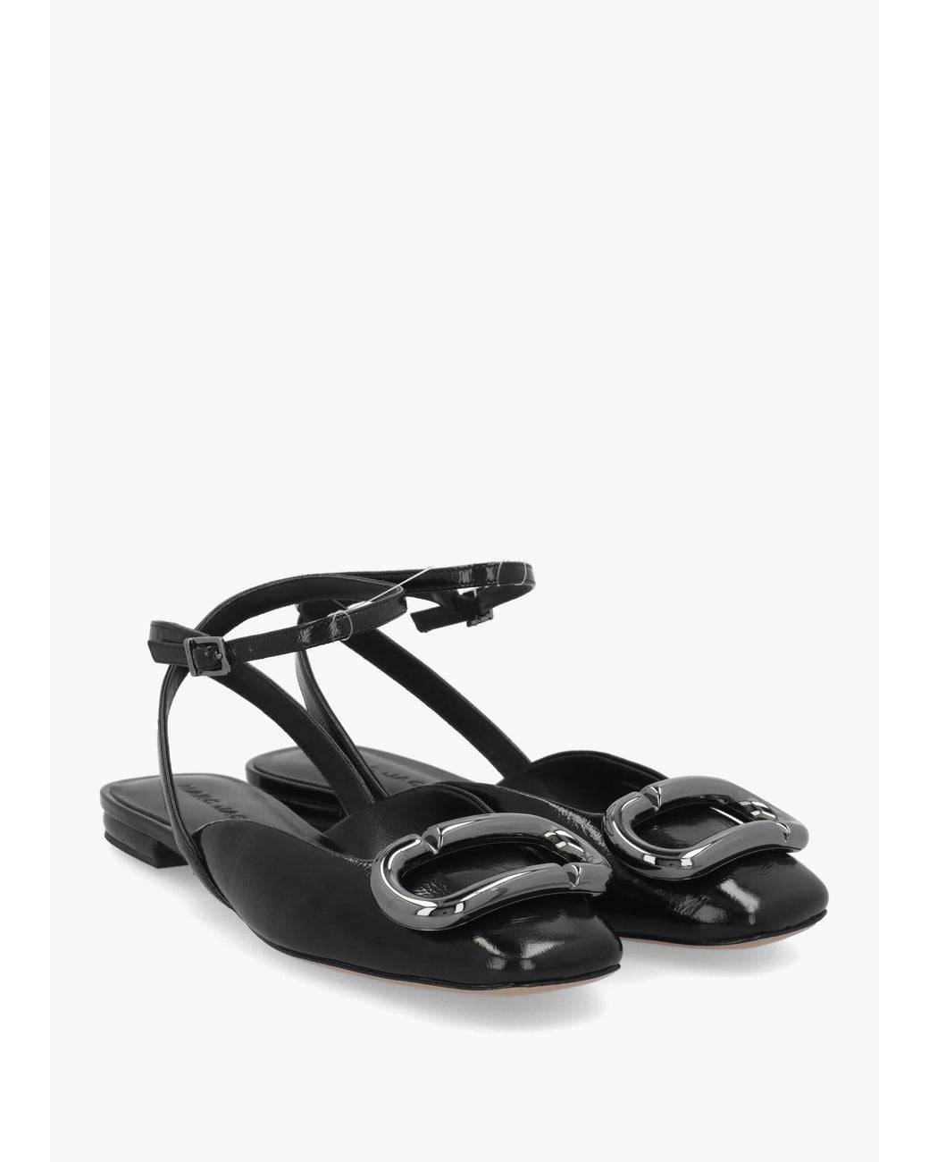Marc Jacobs White The Pop J Marc Closed Toe Sandals
