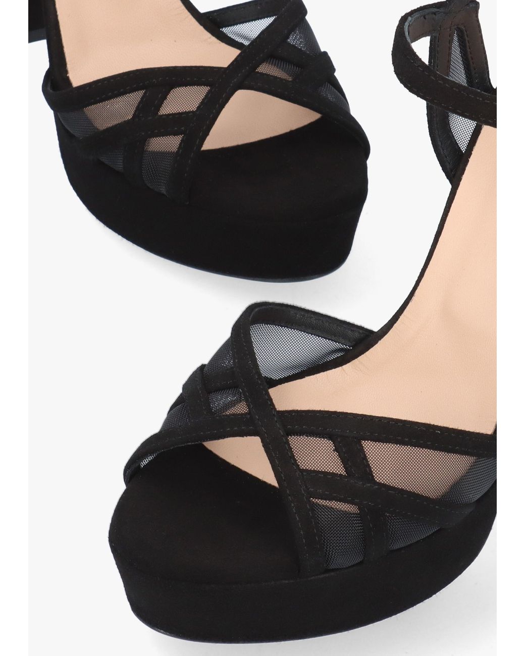 Daniel Black Avermesh Platform Heeled Sandals